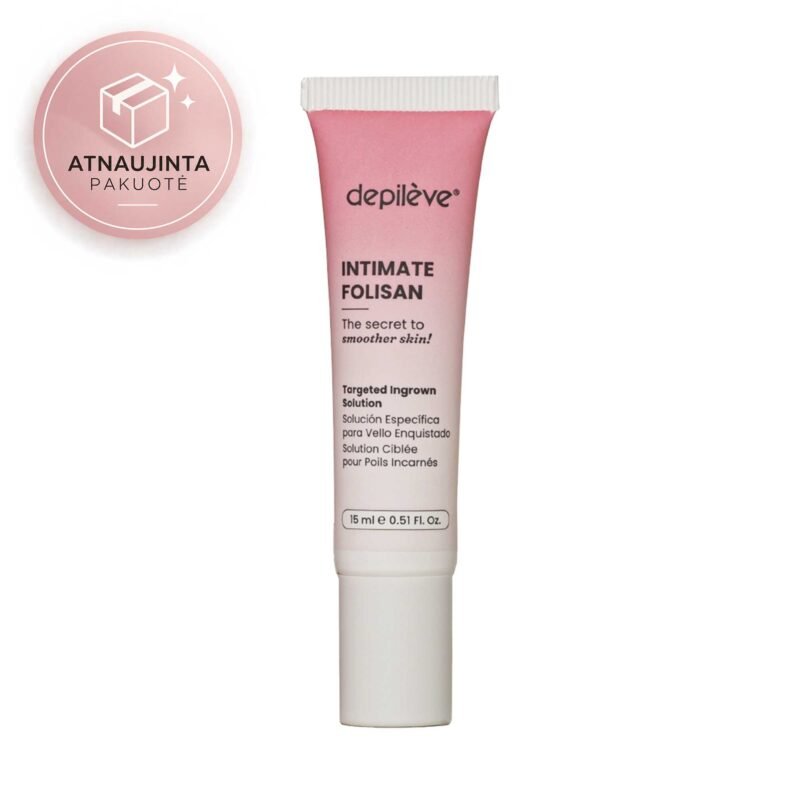 PRIEMONĖ PRIEŠ PLAUKŲ ĮAUGIMĄ (INTIMATE FOLISAN) 15ml.