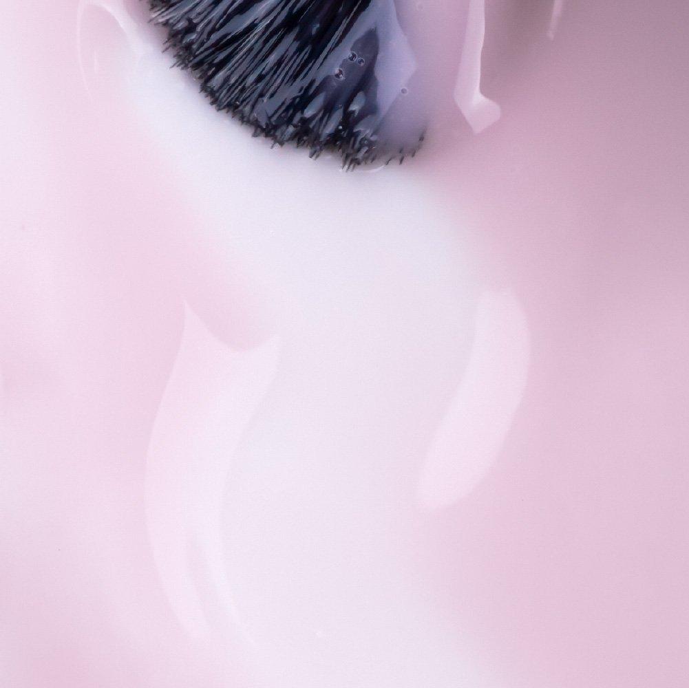 Inocos Fiber gelinio lako bazė 15ml. Milky Pink Base - Image 2