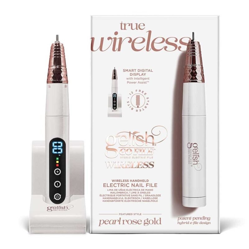 True Wireless Gelish belaidė freza Pearl Rose Gold