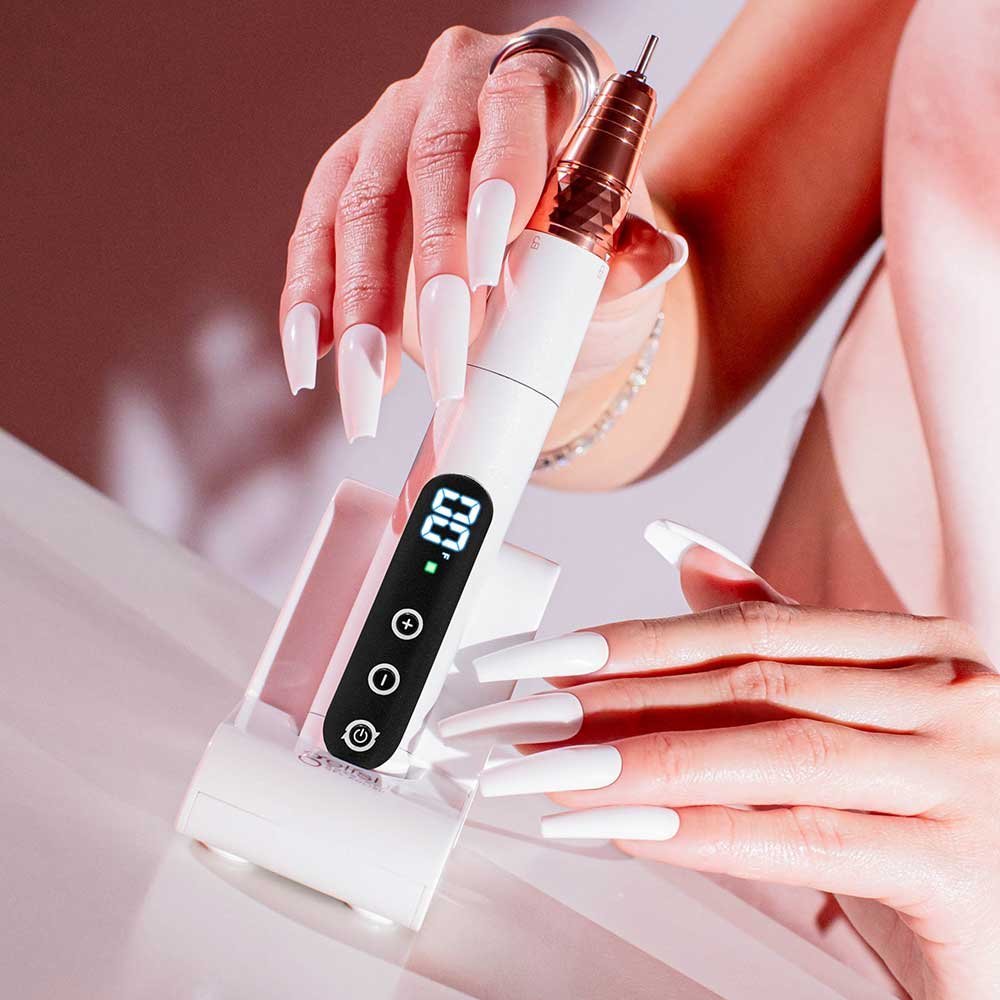True Wireless Gelish belaidė freza Pearl Rose Gold - Image 4