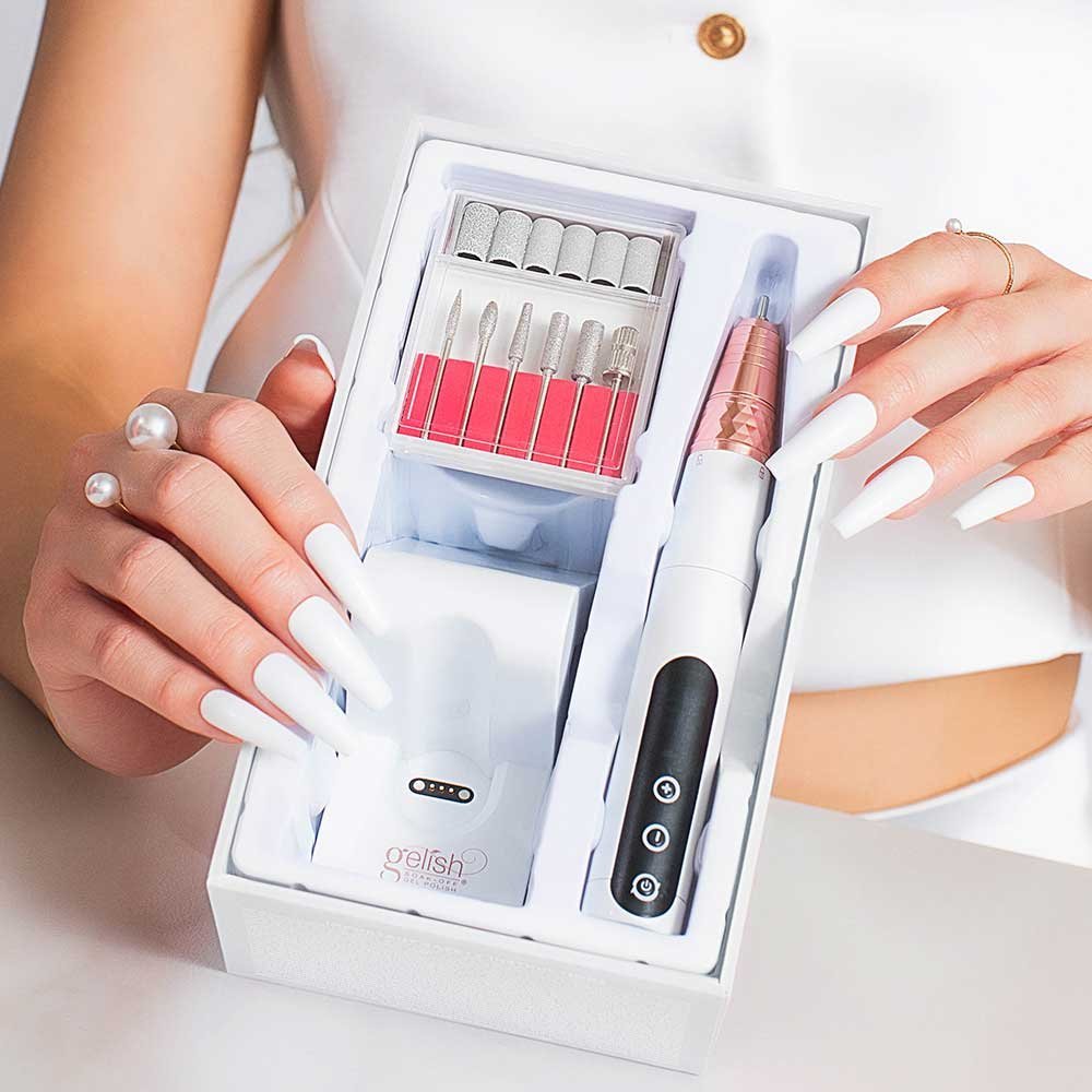 True Wireless Gelish belaidė freza Pearl Rose Gold - Image 2