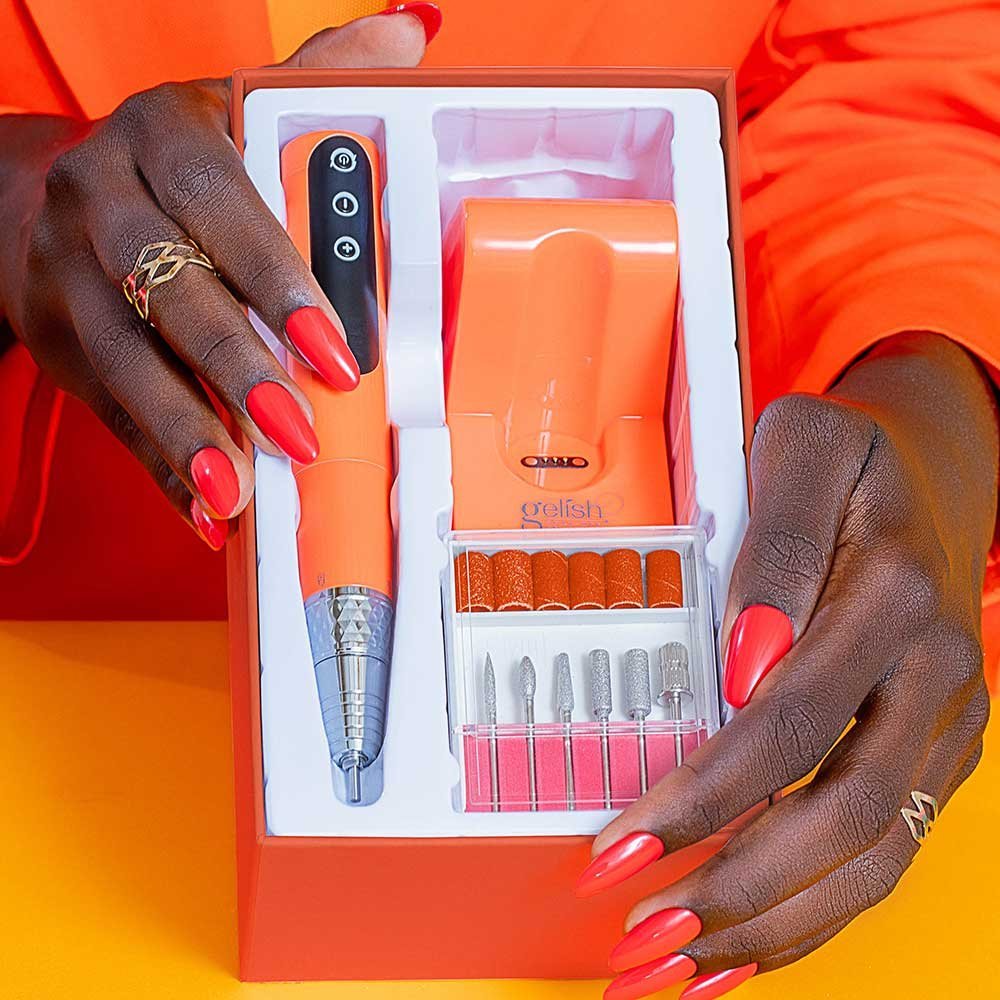 True Wireless Gelish belaidė freza Neon Orange - Image 3